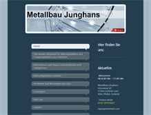 Tablet Screenshot of metallbau-24.com